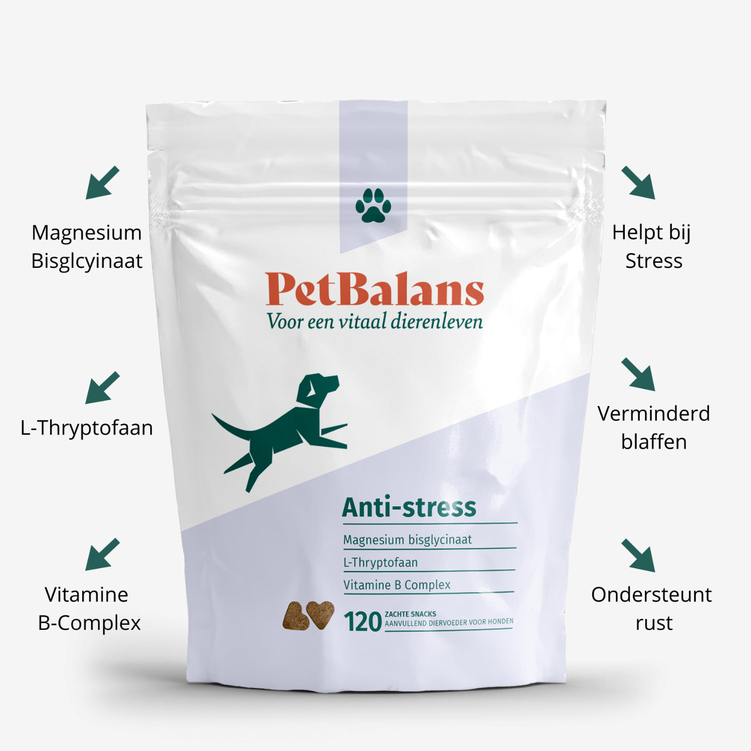 Hond - Anti-stress - 120 Snoepjes